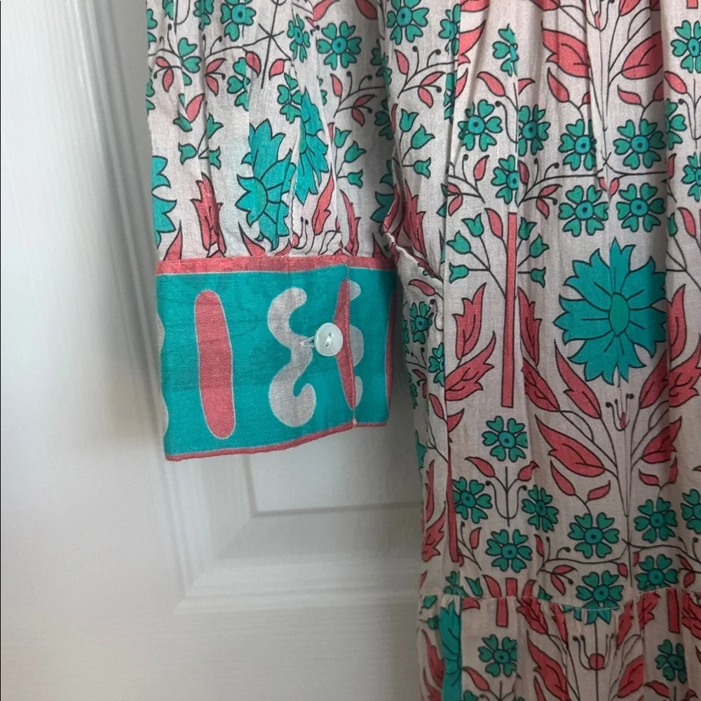 Marea By Liz Joy Flounce Shirt Dress Size S - Picture 12 of 12